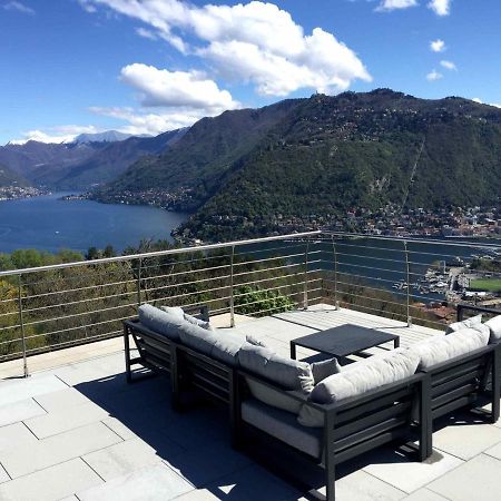 Penthouse - Villa Cardano Комо Екстер'єр фото