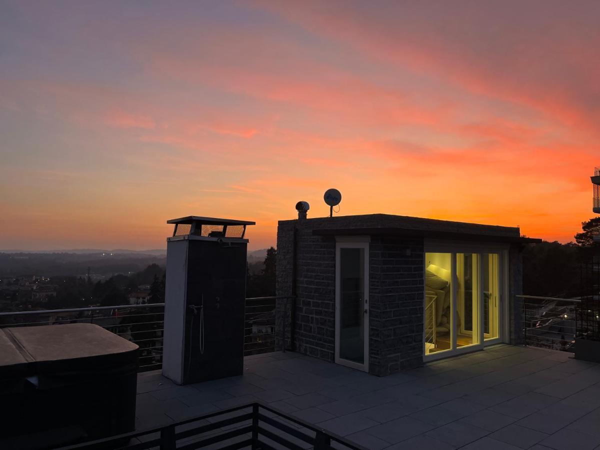 Penthouse - Villa Cardano Комо Екстер'єр фото