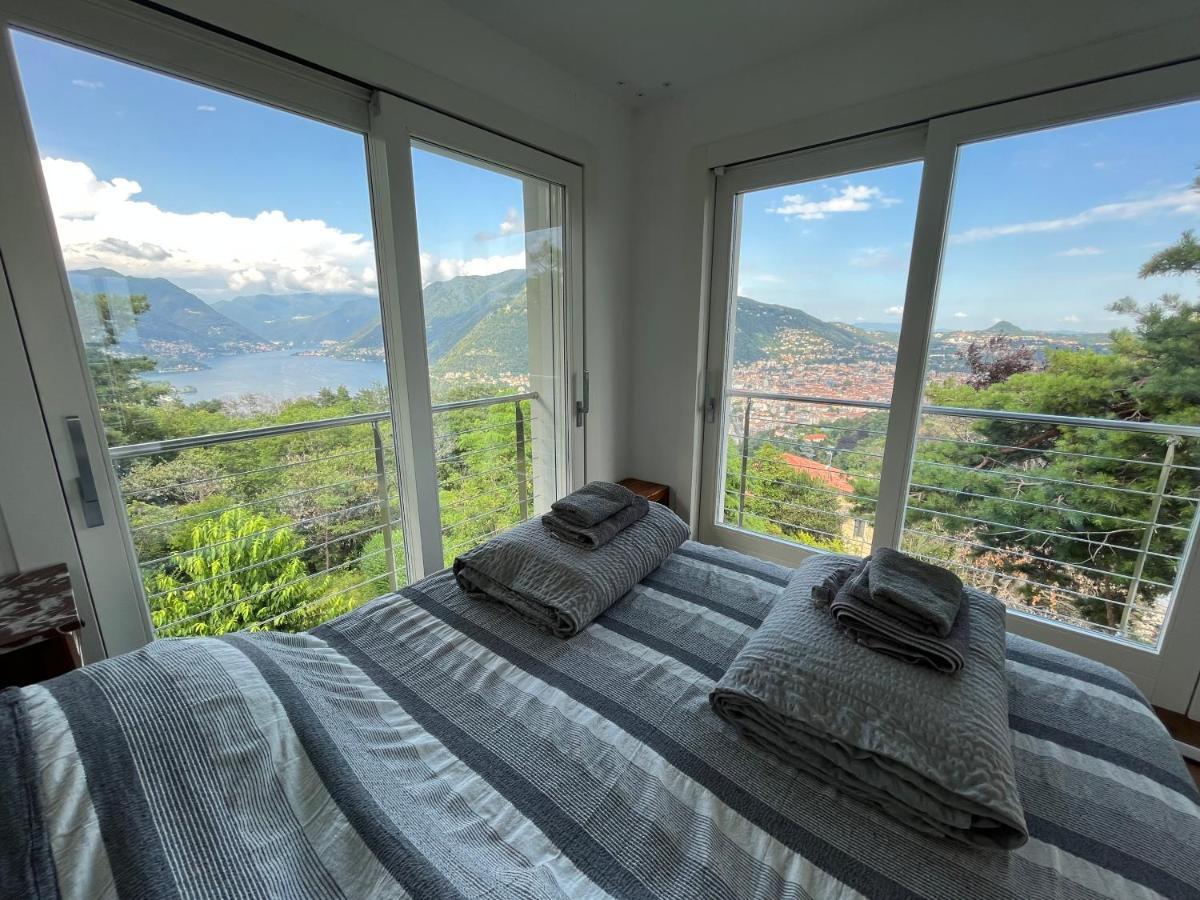 Penthouse - Villa Cardano Комо Екстер'єр фото